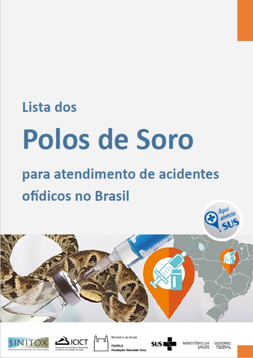 Polos de soro para acidentes ofídicos