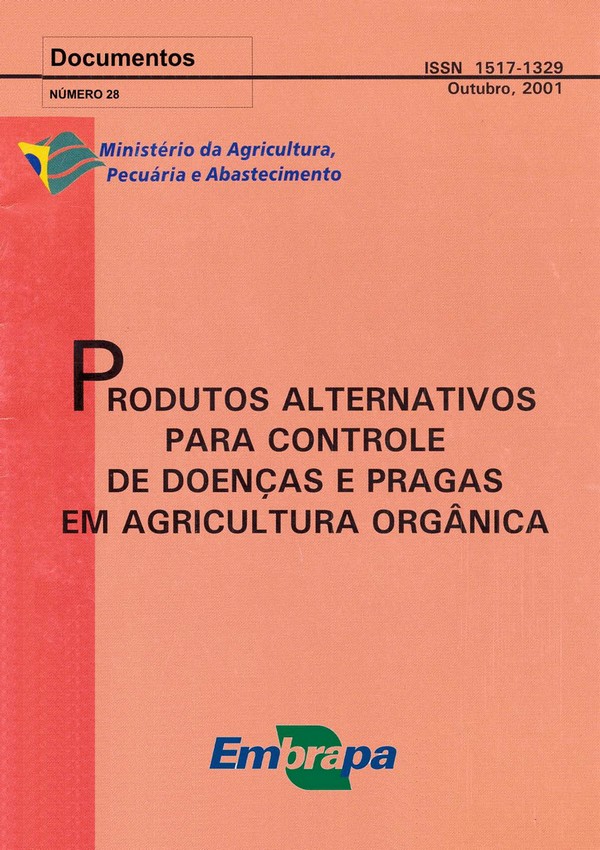 Produtos alternativos para controle de doenças e pragas em agricultura orgânica
