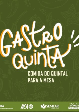 Gastroquinta: comida do quintal para a mesa